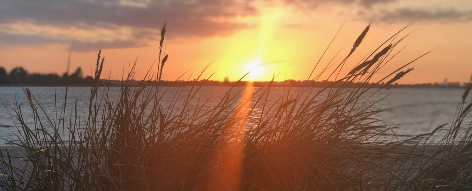 Abendlicht am Meer